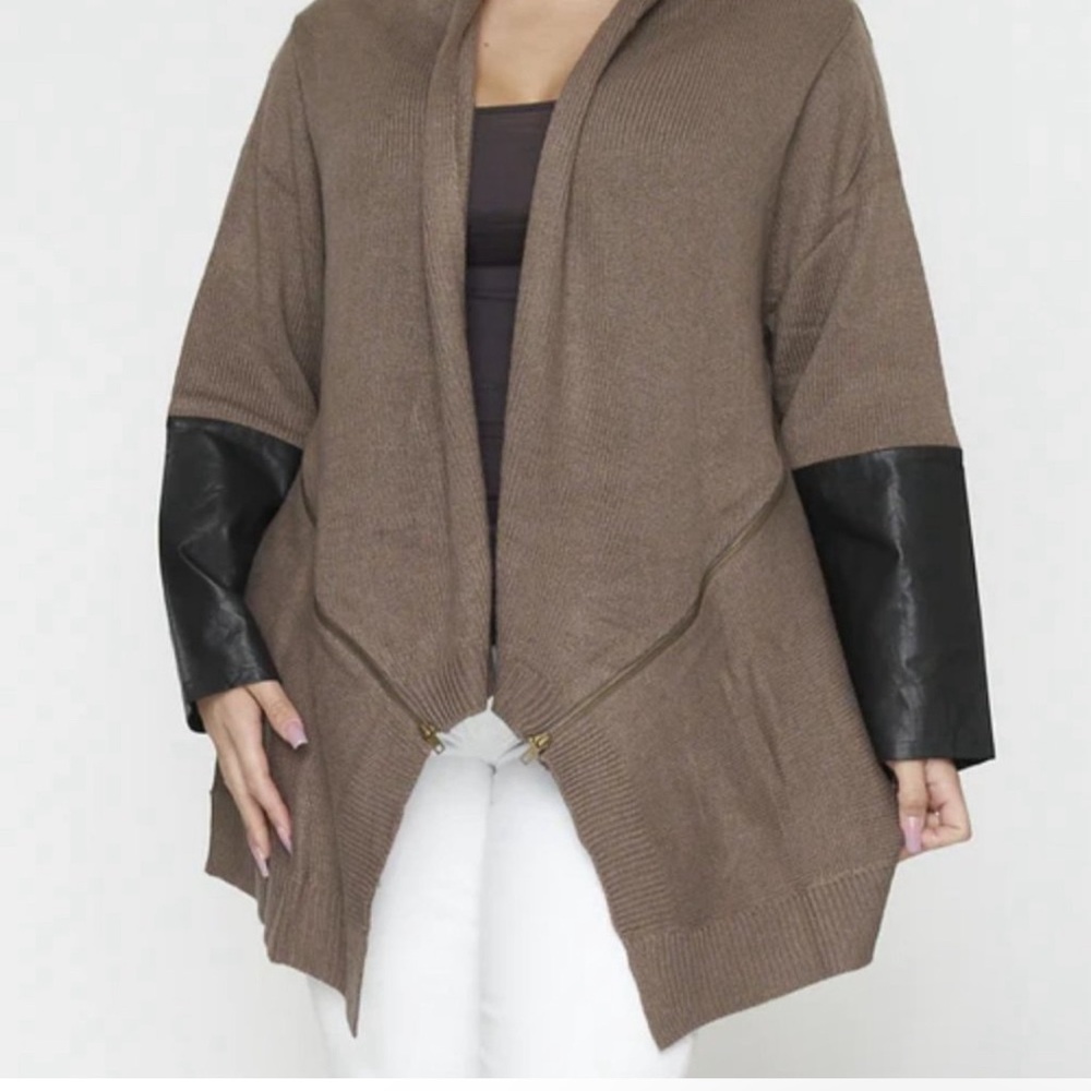 Divine Heart Open Front Cardigan Sweater, Sz:Medium - Picture 2 of 6